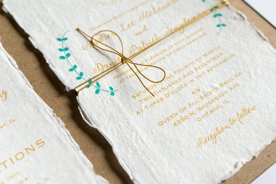 Romantic Handmade Paper Bundle