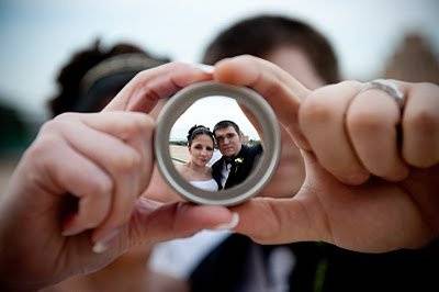Newlyweds through the lens