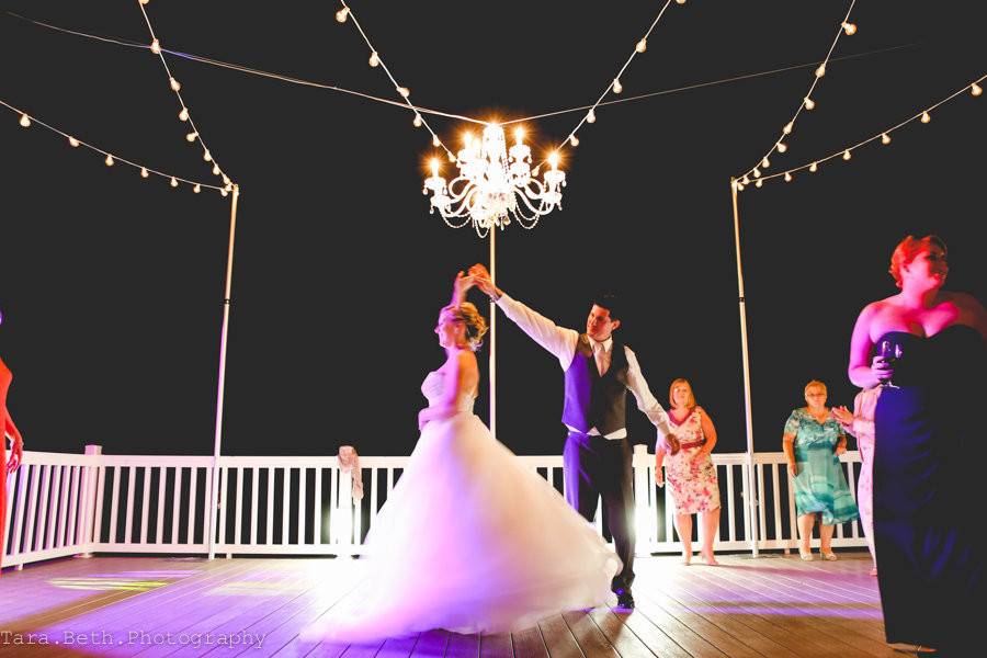 Couple dancing