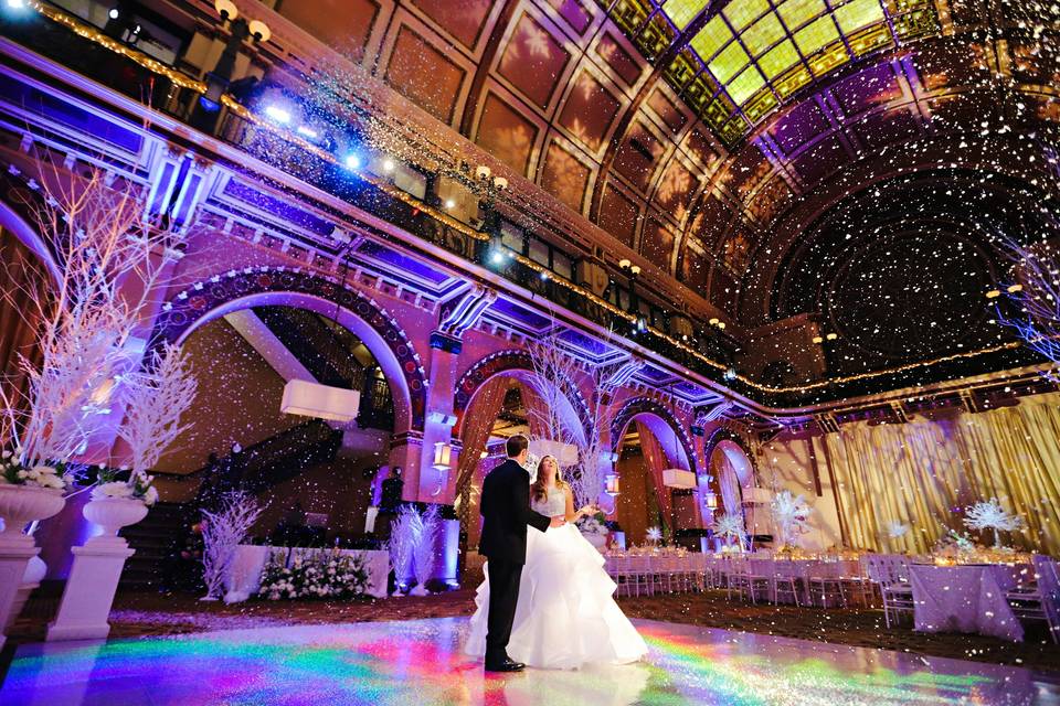 Couple dancing