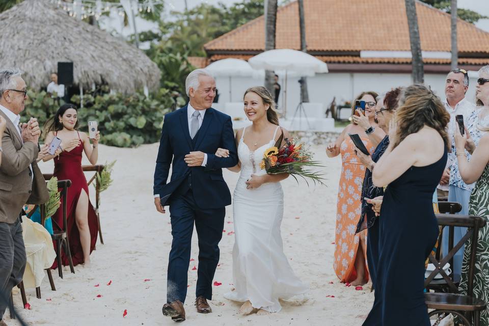 Beach wedding