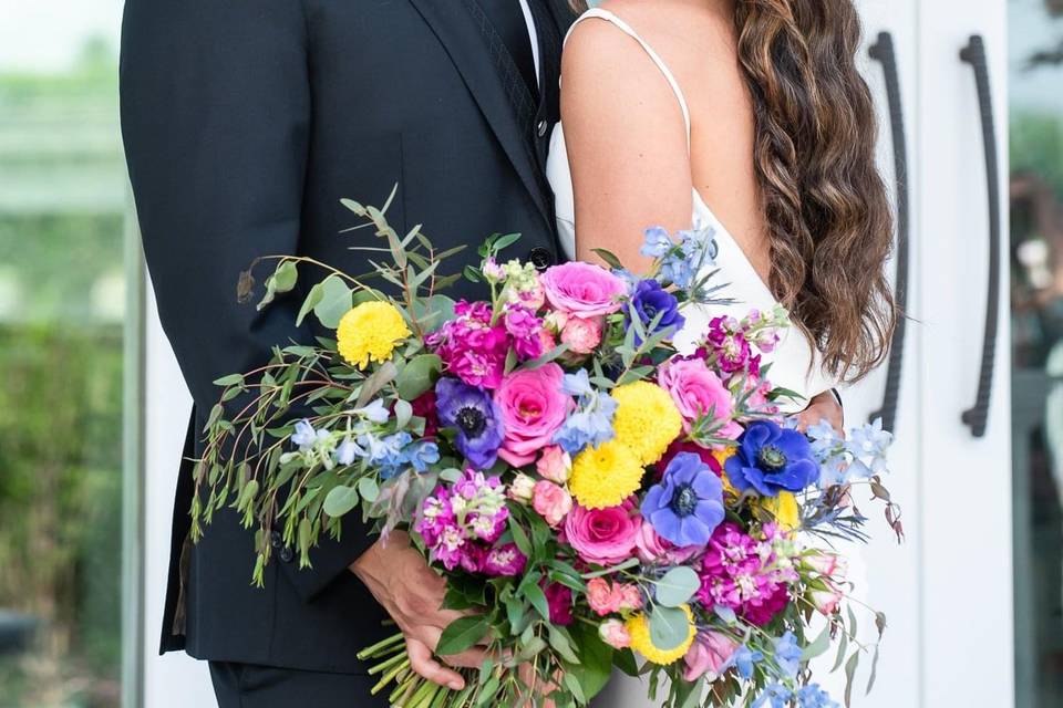 Smiling couple