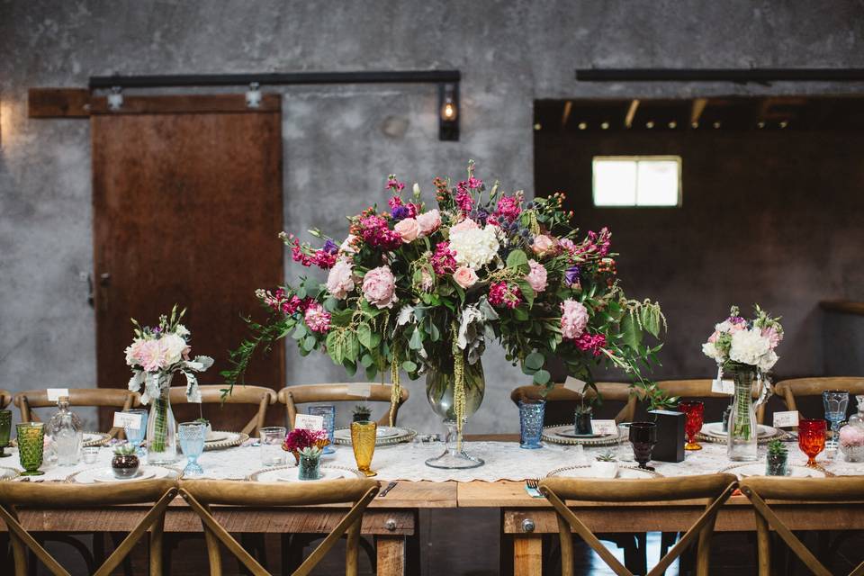 Flower centerpiece