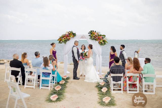 Beachfront Wedding Ceremony