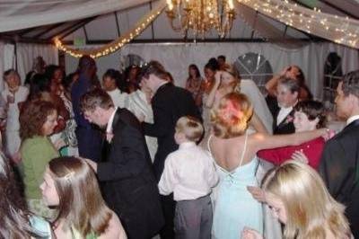 Wedding dance party