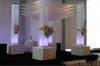 ArcDivine.com :: Miami Acrylic Chuppah Wedding Canopy Arch Rental Plastic Clear Glass