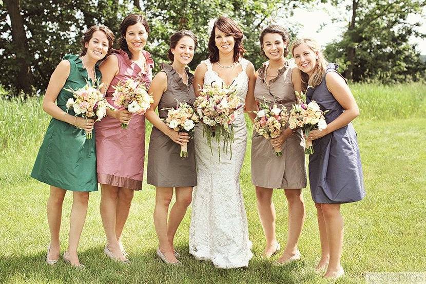 Bridal party | Photo by C Studios