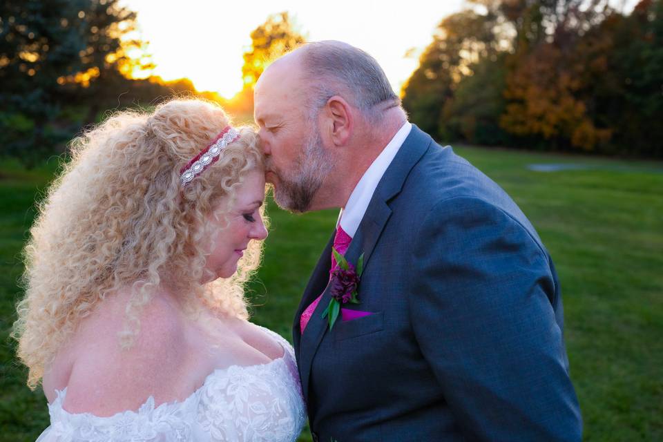A true kiss of love