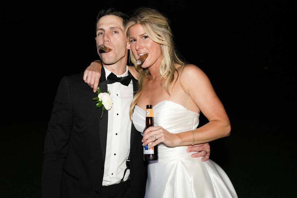 Just Married, want a Cigar
