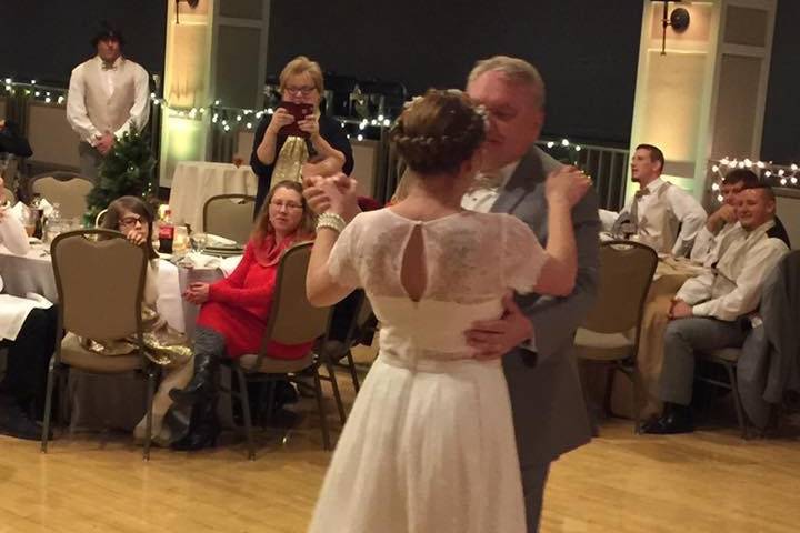 Father and daughter dance