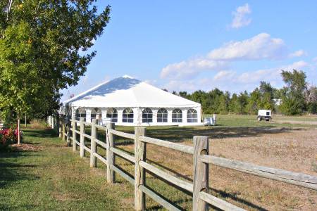 Outdoor Tent Wedding