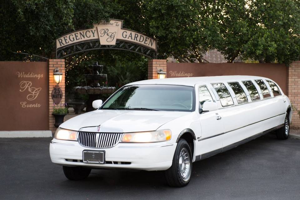 The head of the limo