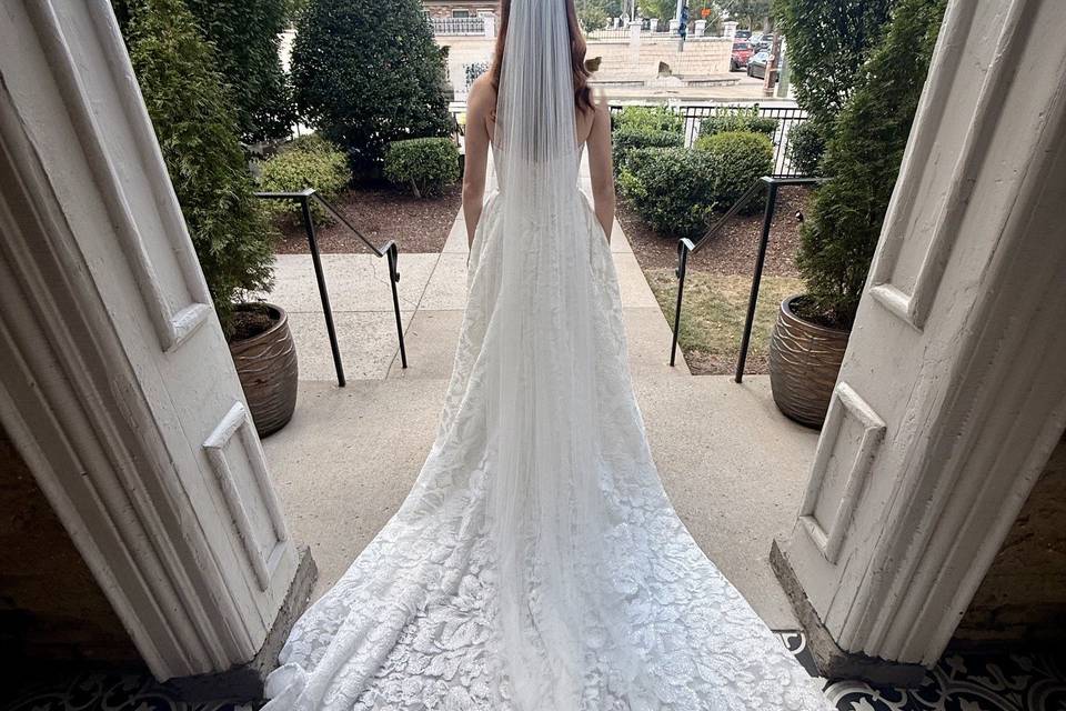 Ceremony space at The Cordelle
