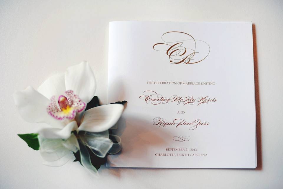 Wedding invitation