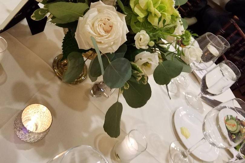 Garden Rose Centerpiece