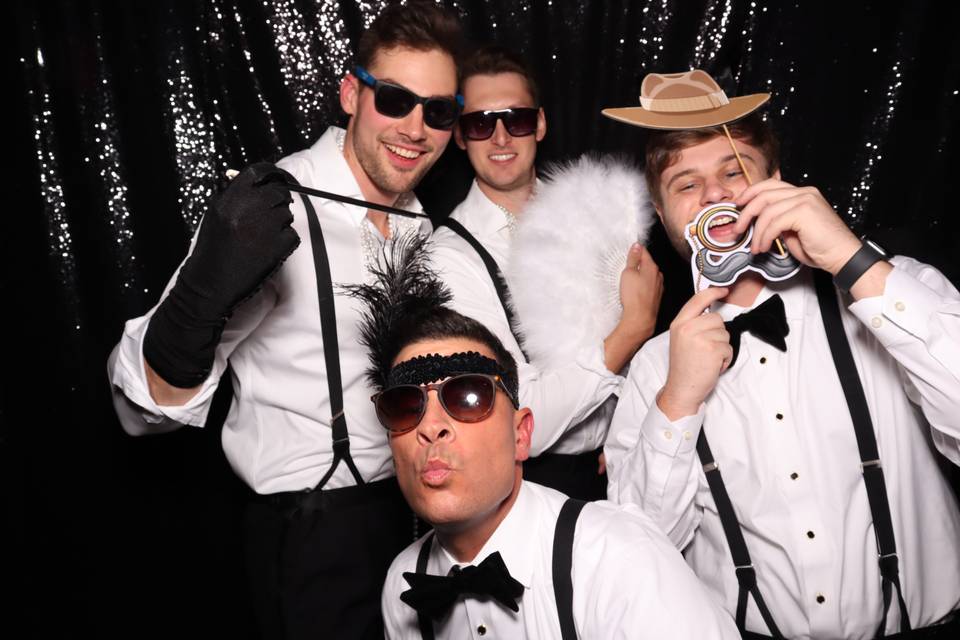 Gatsby props photo booth