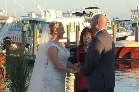 Marriage at the dock