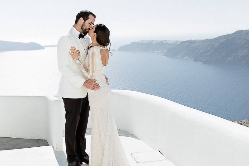 Wedding in Santorini