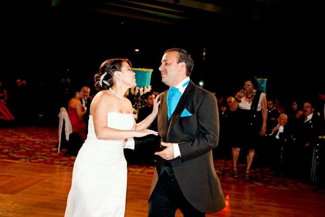 Couple dancing