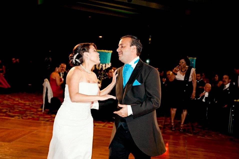 Couple dancing