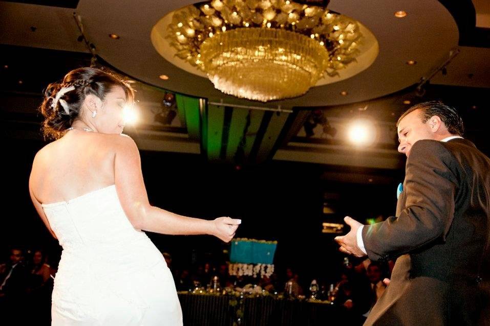 Couple dancing