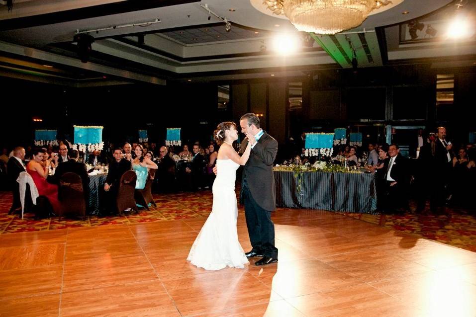 Couple dancing