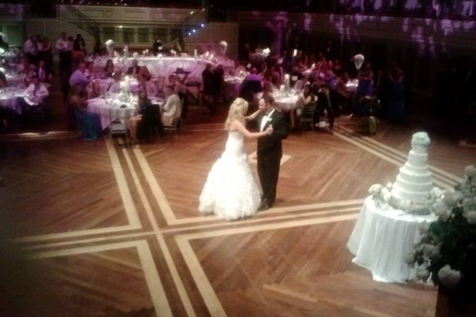 First dance