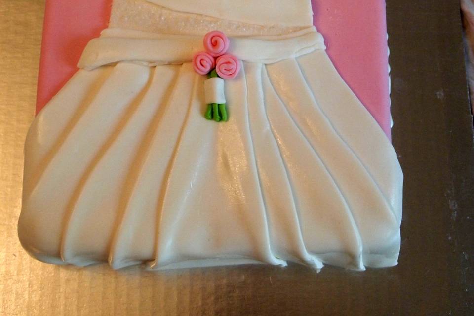 Bridal Shower Dress Replica