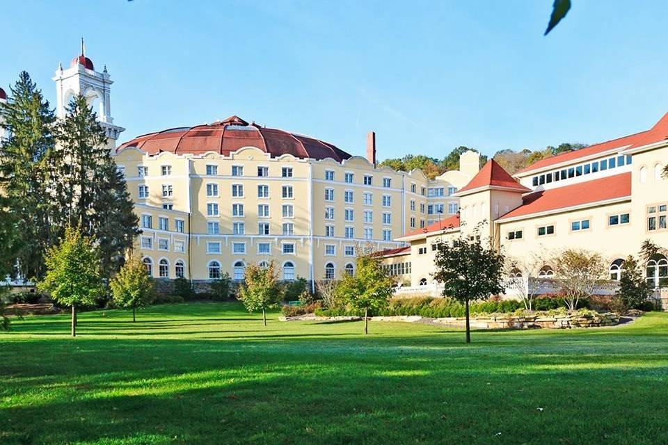 Exterior view of French Lick Resort