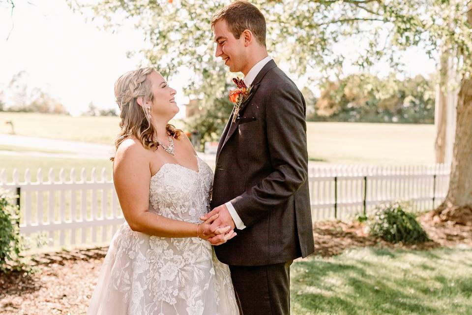 Bride and groom