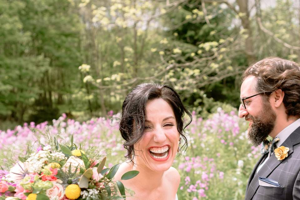 Bride and groom