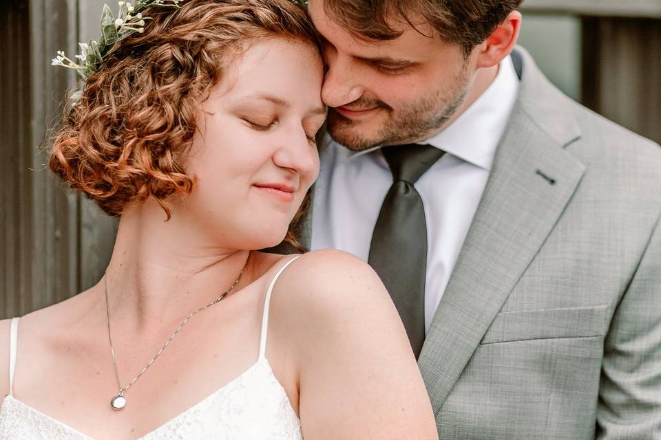 Bride and groom