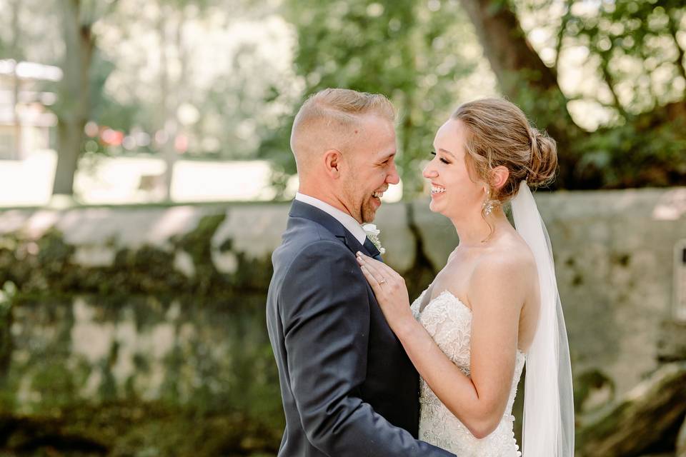 Bride and groom