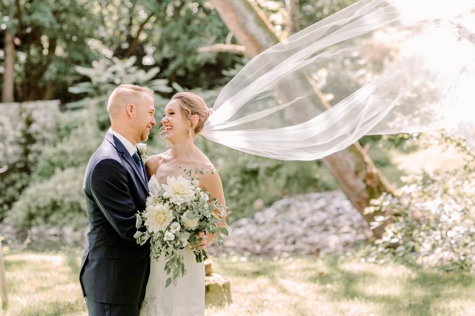 Bride and groom