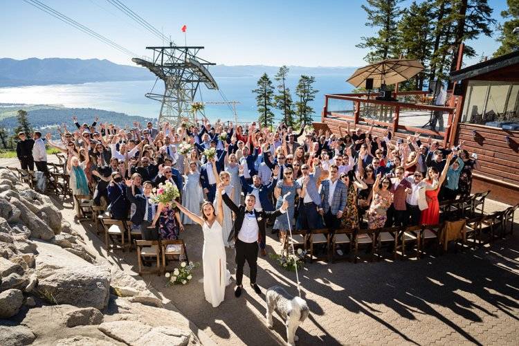 Heavenly Lakeview Lodge Weddin