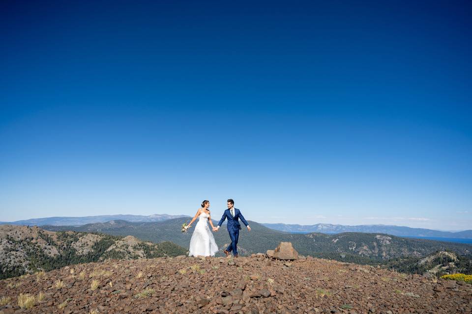 Mountain top walk