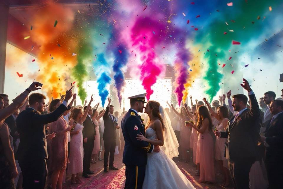 Military wedding