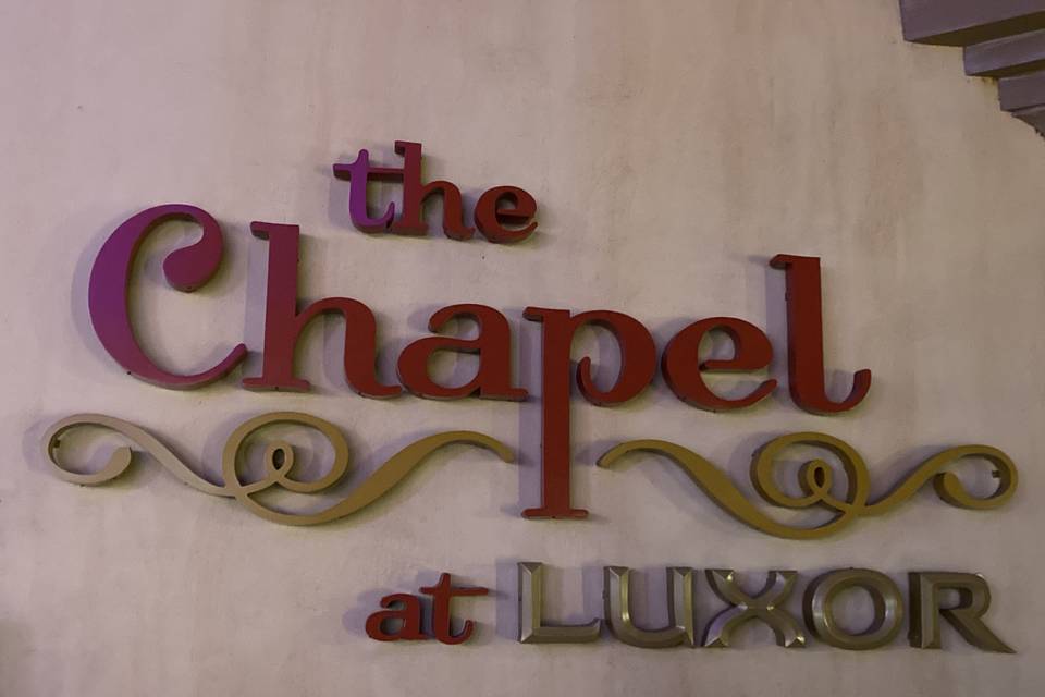 Luxor - Las Vegas Chapel