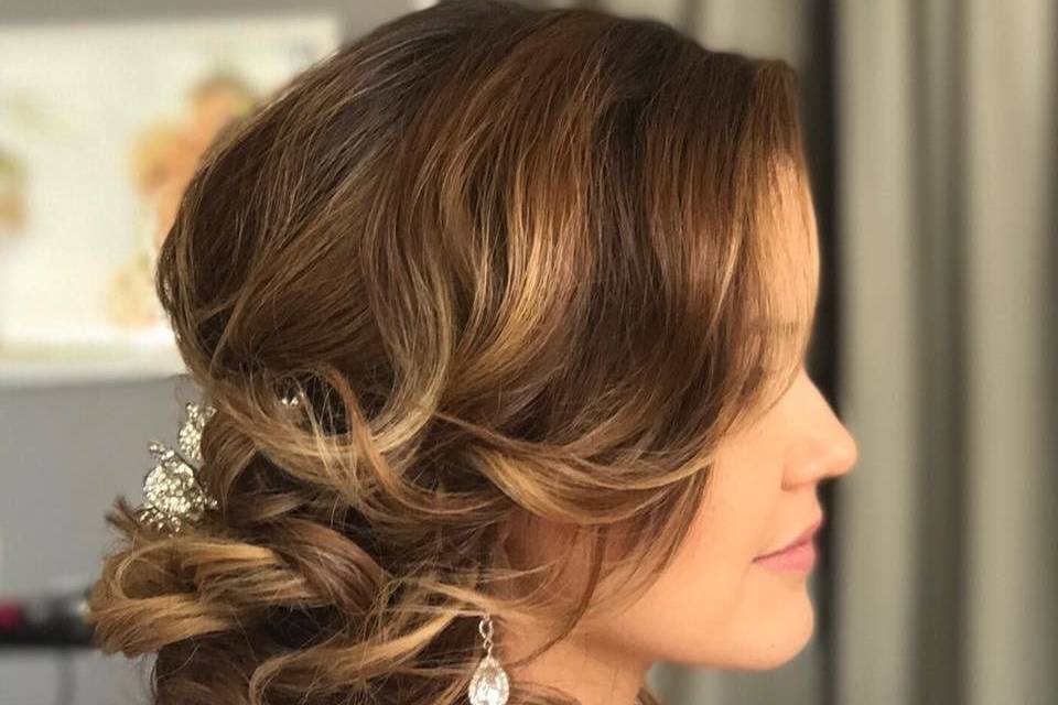 Bridal hair