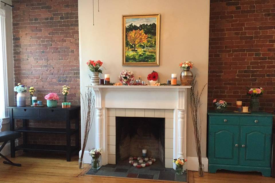 Michelle and Kunal's Ceremony Room