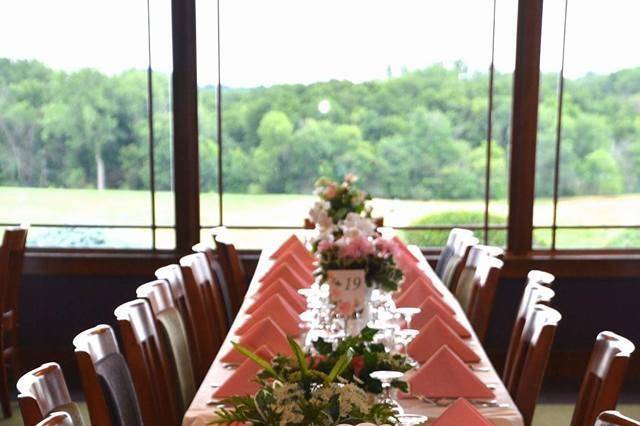 Long table setup