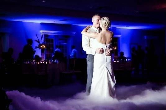 Couple dance on a cloud