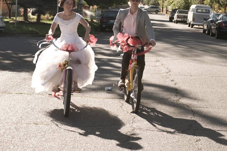 Biking Wedding