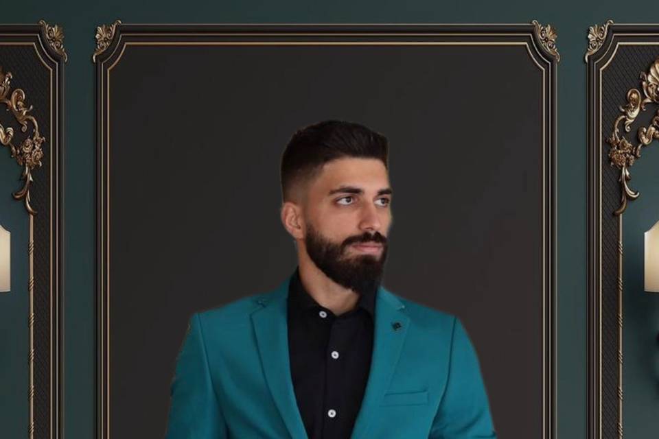 Teal Slim Fit Suit