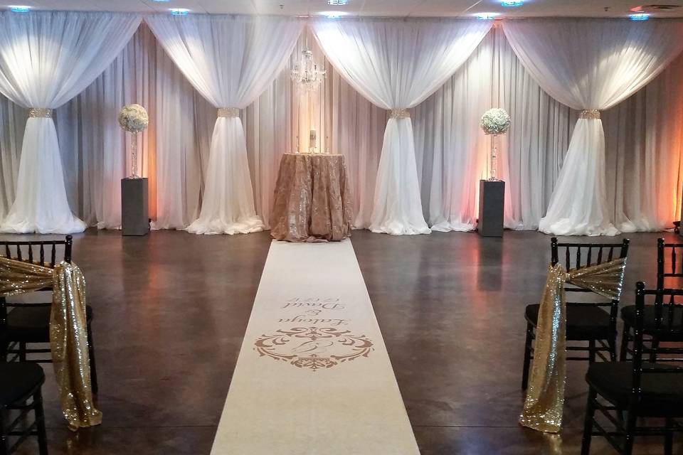 Backdrop decor