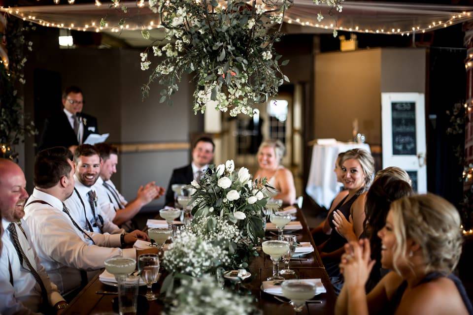 Gathering head table