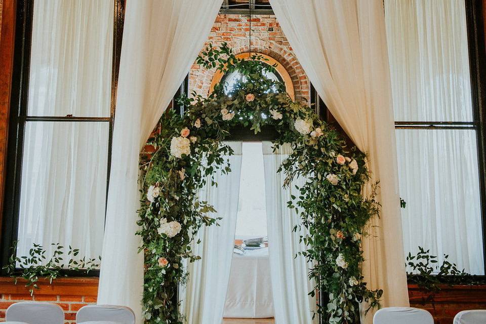 Wedding entrance