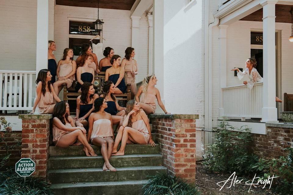 Bridal attendants