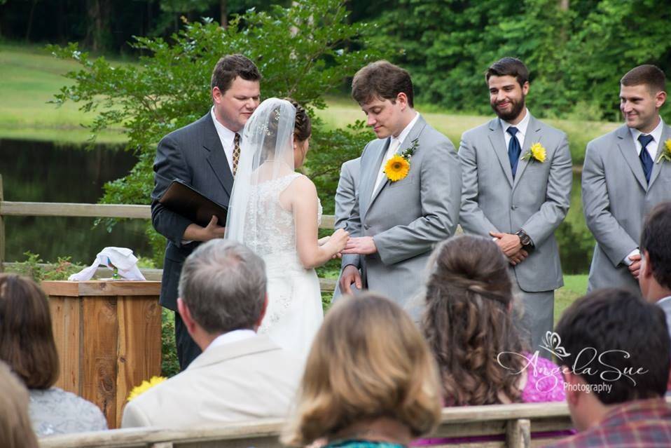 Exchanging vows