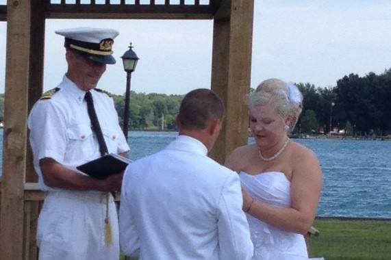 Bride and groom